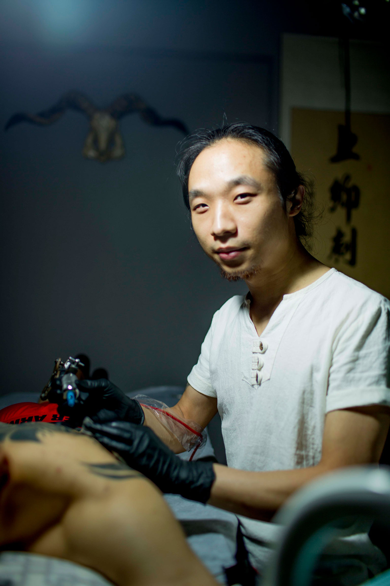 Shanghai tattoo artist Shang Qing