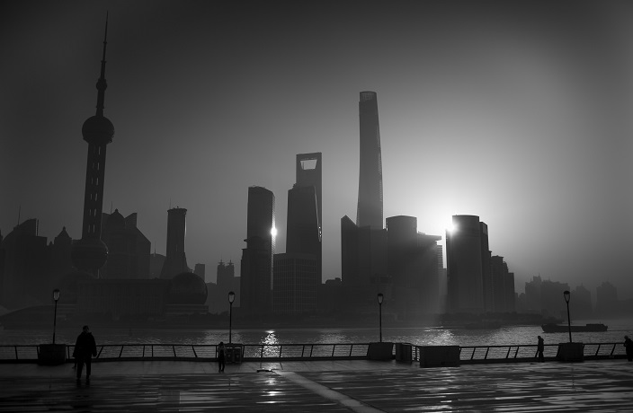 Stunning Photos Capture Shanghai in Black & White
