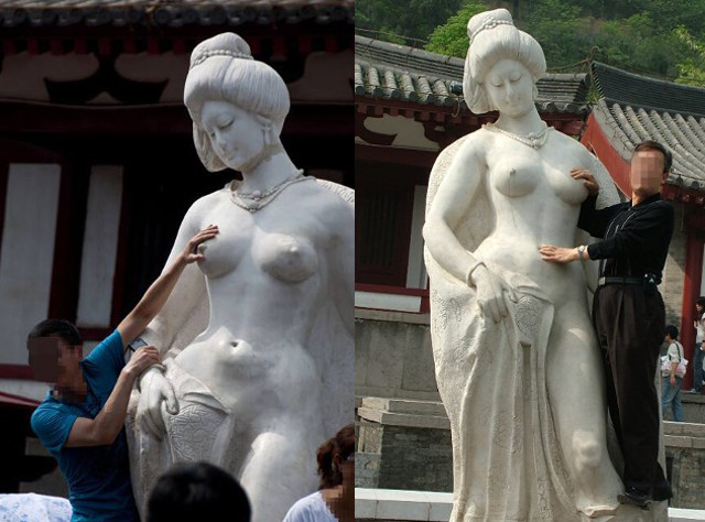 Art of nude in Xian