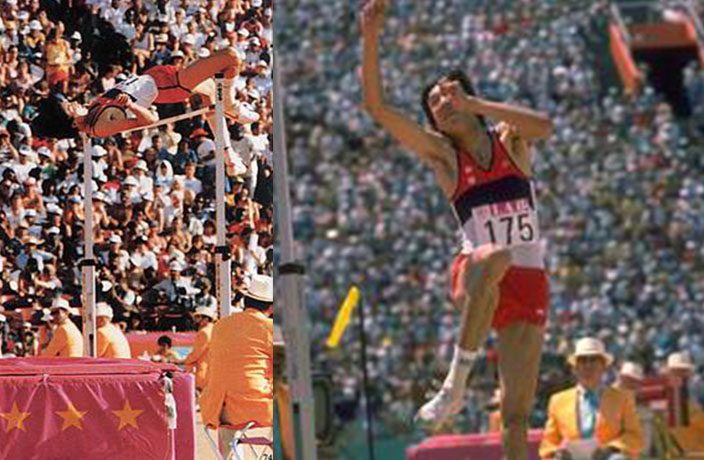 This Day in History: Zhu Jianhua Sets High Jump World Record