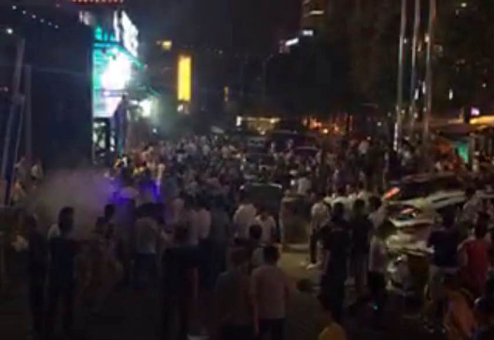 WATCH: Violent Riots Break Out in Changsha