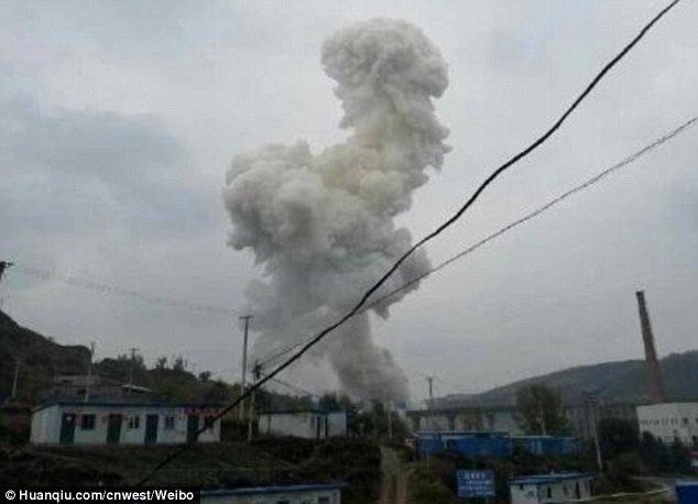 Explosions in China