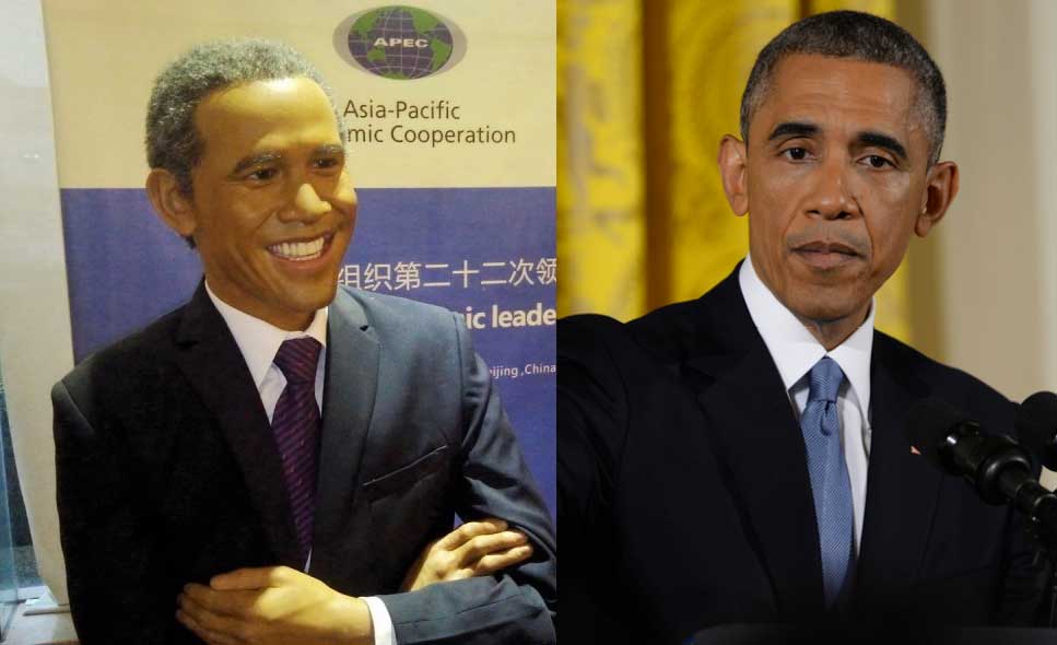 Barack Obama Wax Figure China
