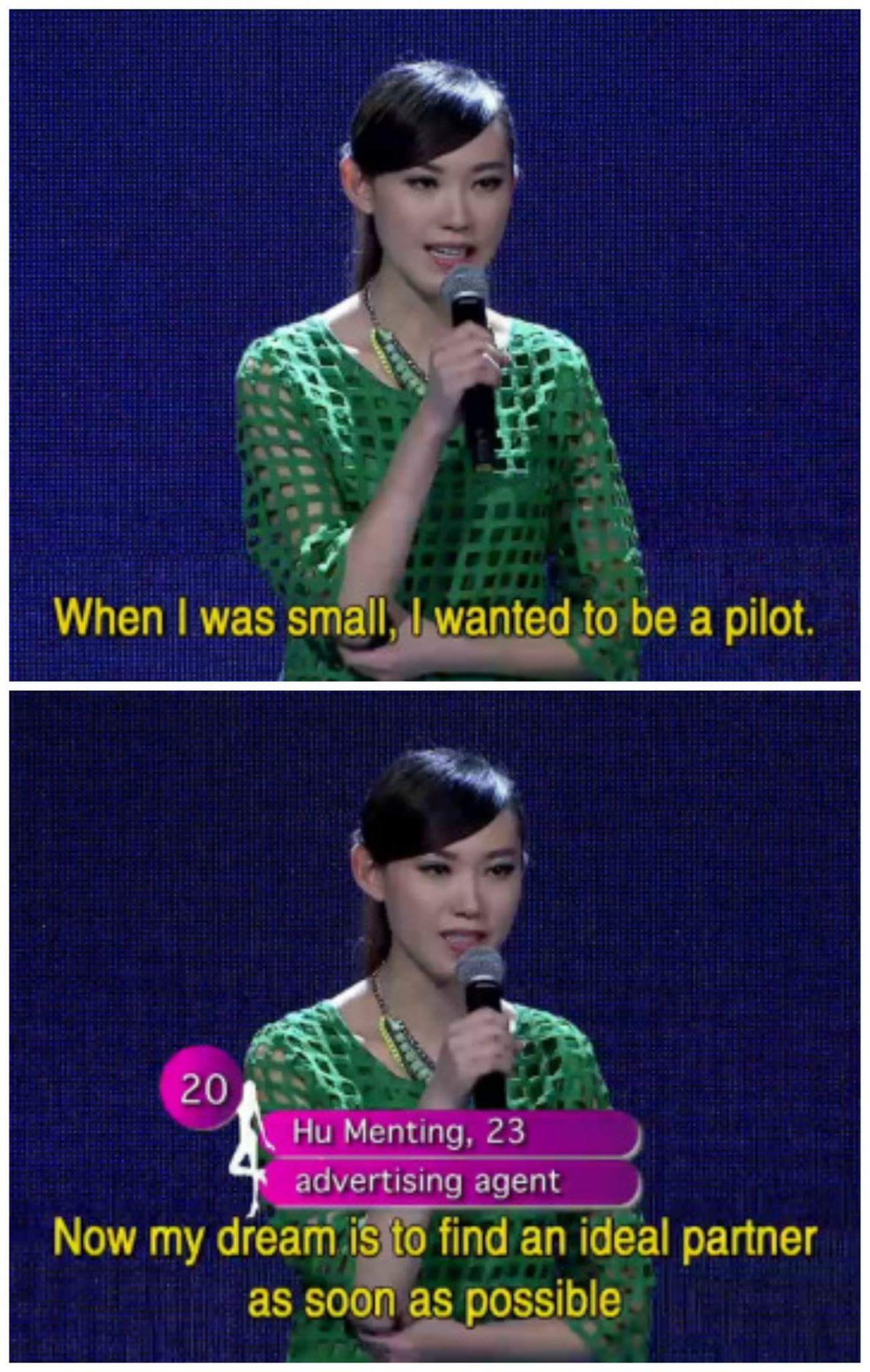 Craziest things said on Chinese dating show