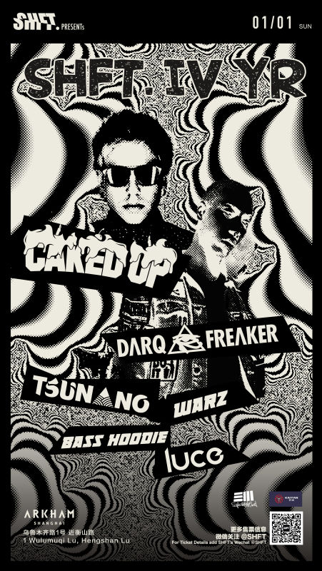 Jan 1: Caked Up and Darq E Freaker