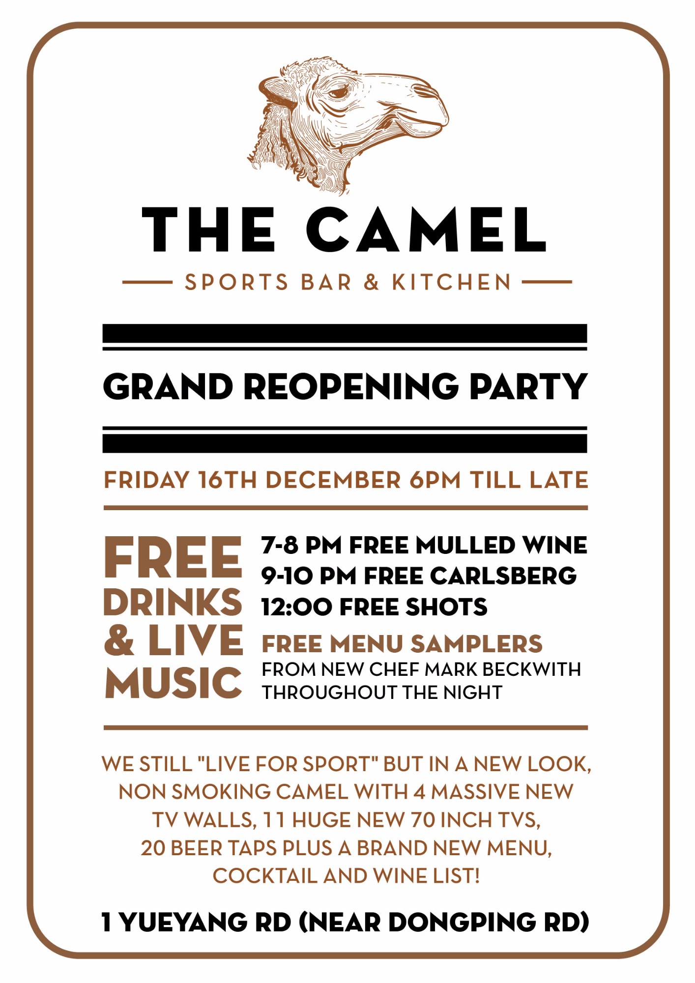 Camel Grand Opening Party
