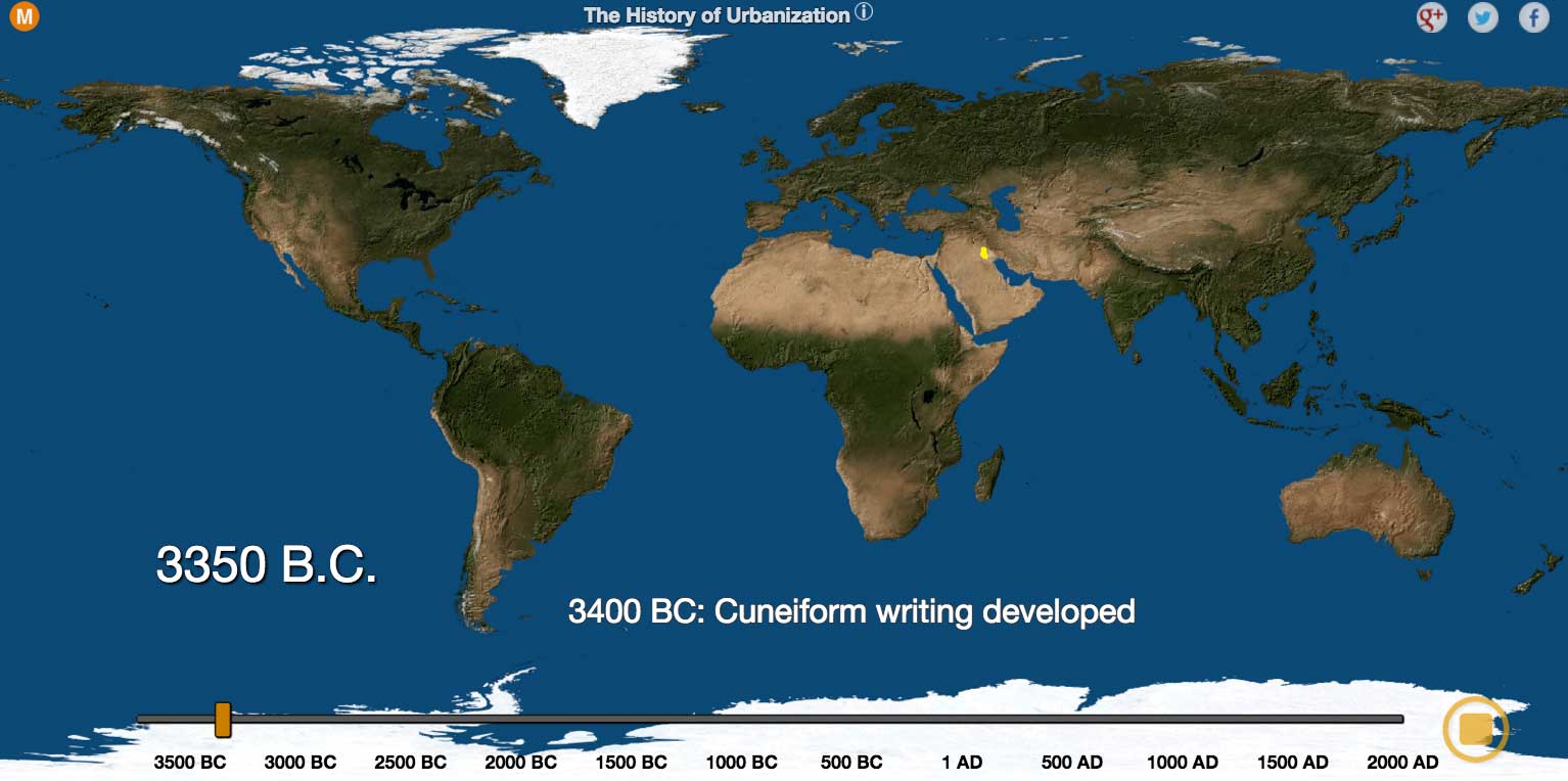 Watch 5,700 Years of World History With This Cool Map