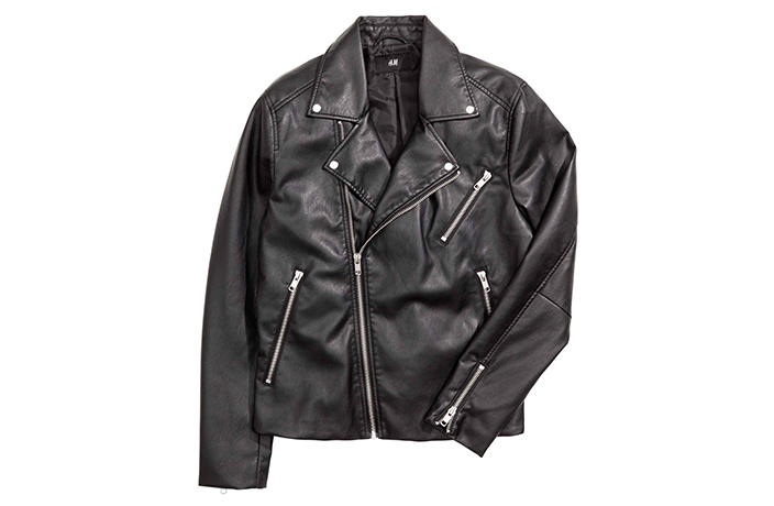 Leather Jacket Men H&M