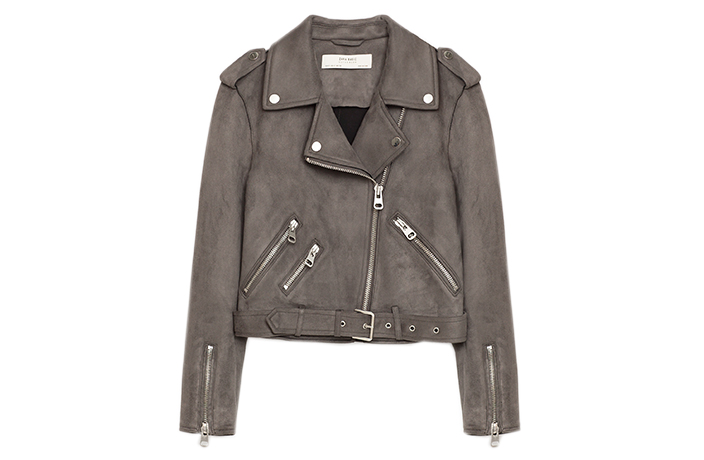 Leather jacket Zara women