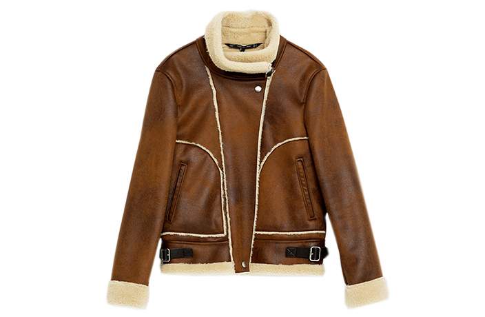 Leather Jacket women Zara