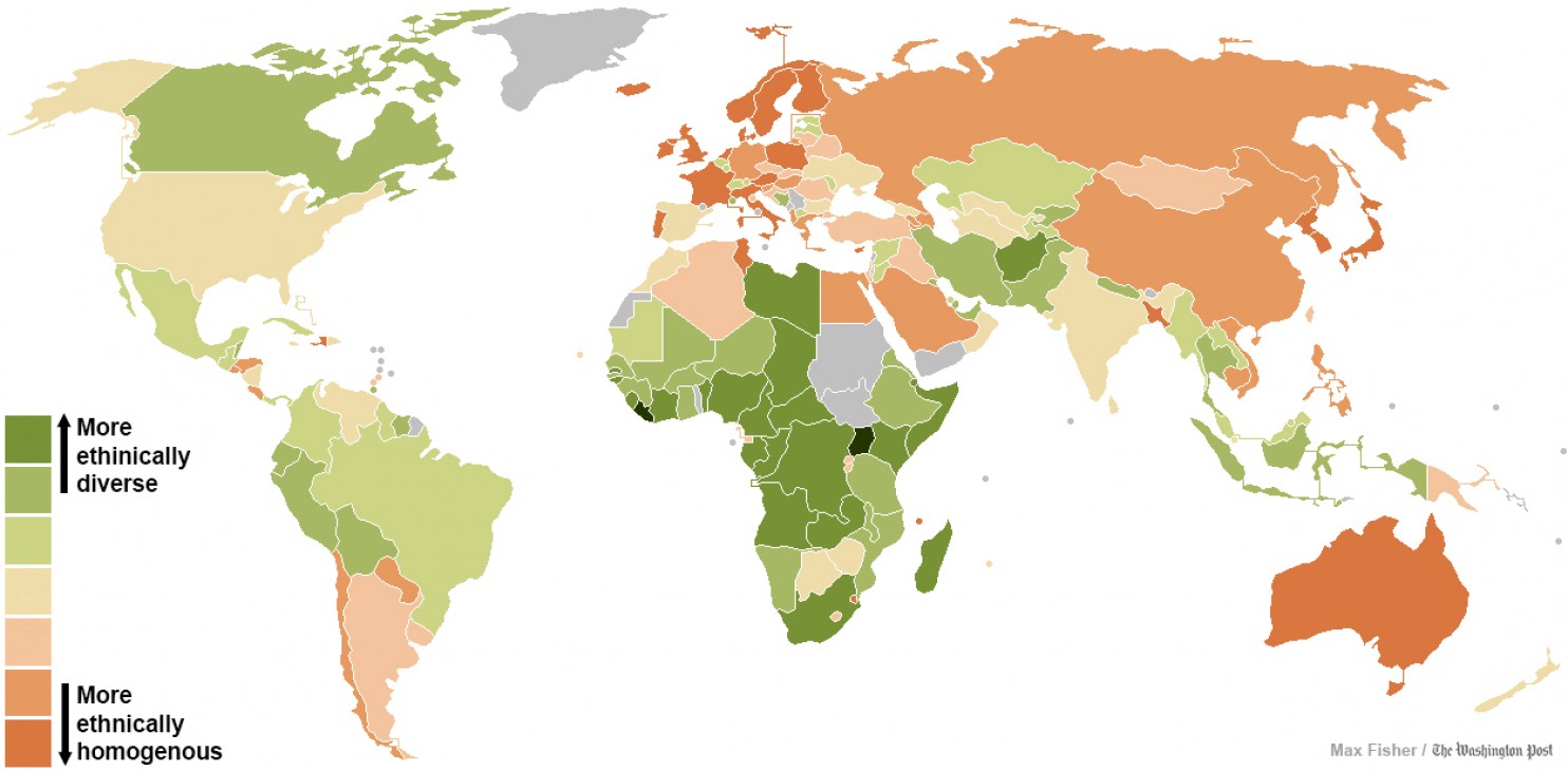 Ethnic Diversity Map