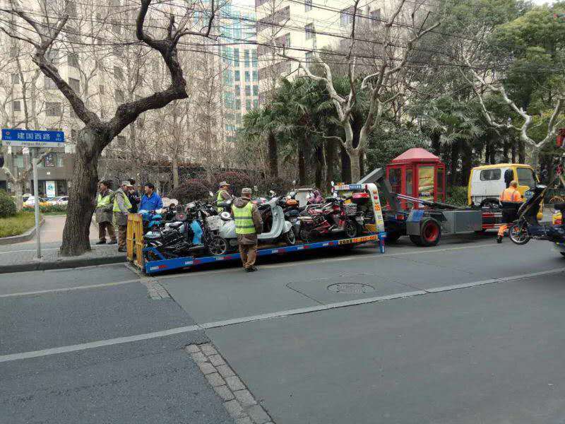 Shanghai Scooter Crackdown