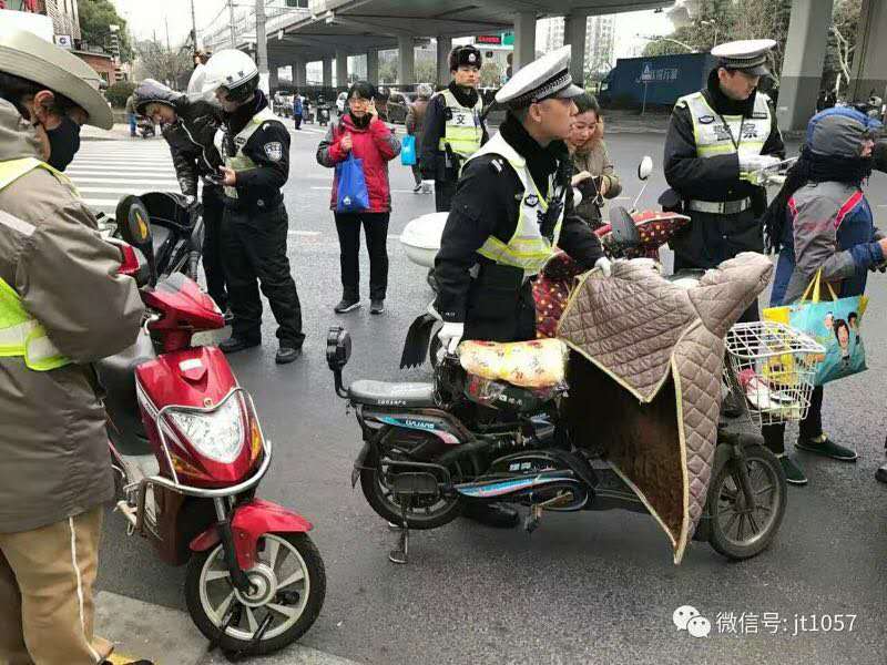 Shanghai Scooter Crackdown