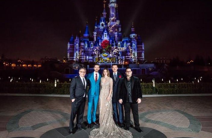 PHOTOS: Beauty and the Beast Cast Dazzle Fans in Shanghai