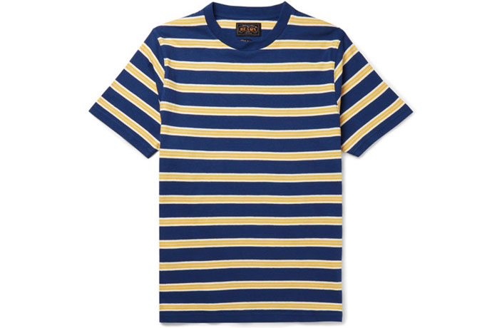 Men's Striped T-shirt (Tee) from Beam's Plus