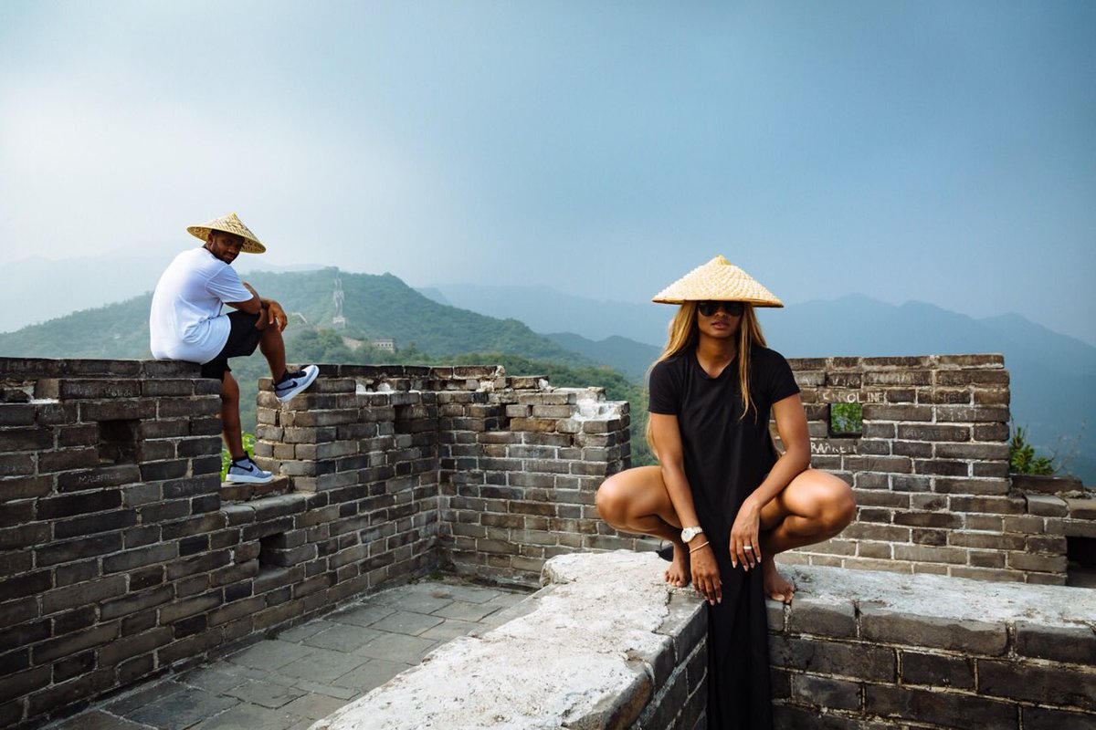 PHOTOS: Russell Wilson and Ciara Visit China