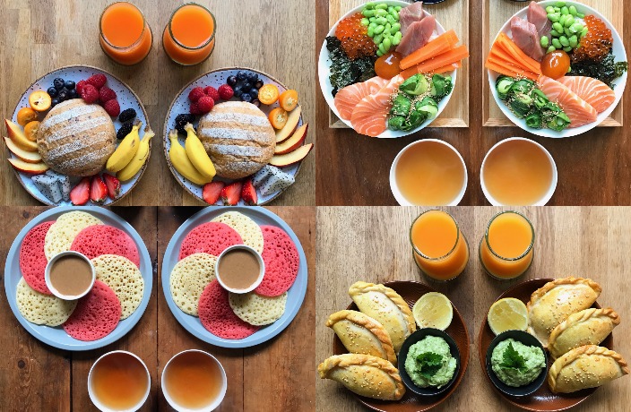 Two's a Pair: Symmetry Breakfast Insta Blog Moves to Shanghai