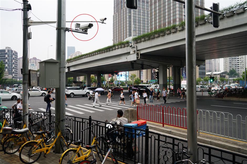 Cameras catch cyclists