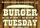 Every Tuesday Buy One Get One Free Burger at Windows