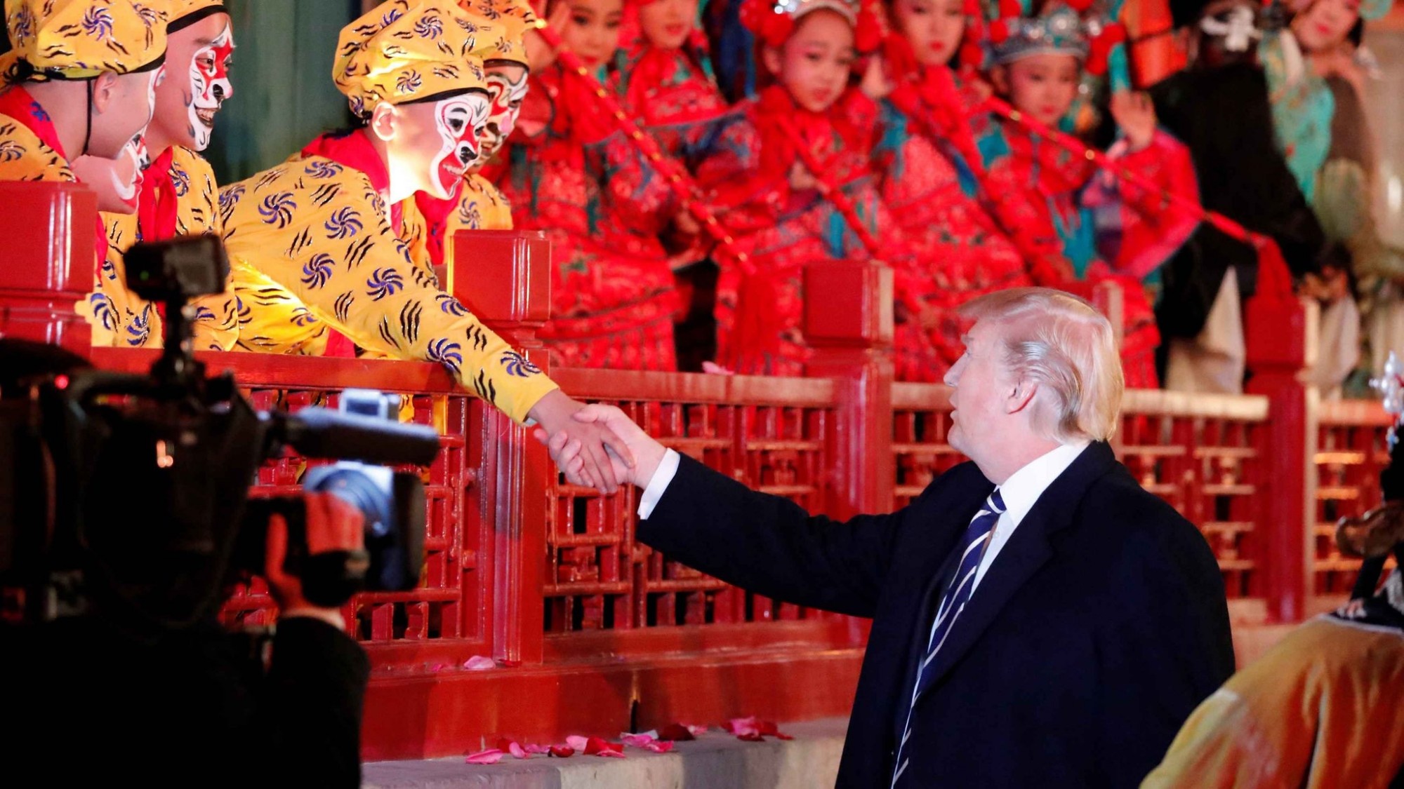 Trump Peking Opera