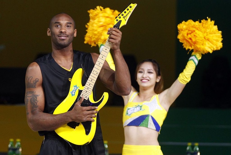 Kobe at the Sprite game in 2012
