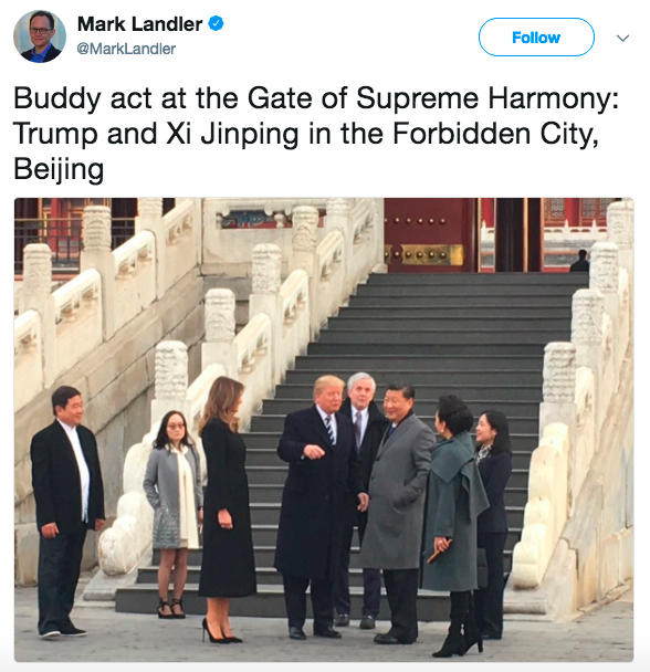 Trump in China