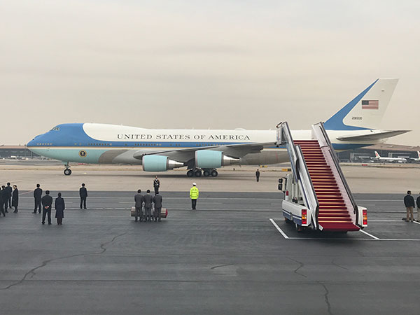 BREAKING: Trump Has Just Arrived in Beijing