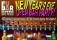 New Year's Eve Open Bar Party