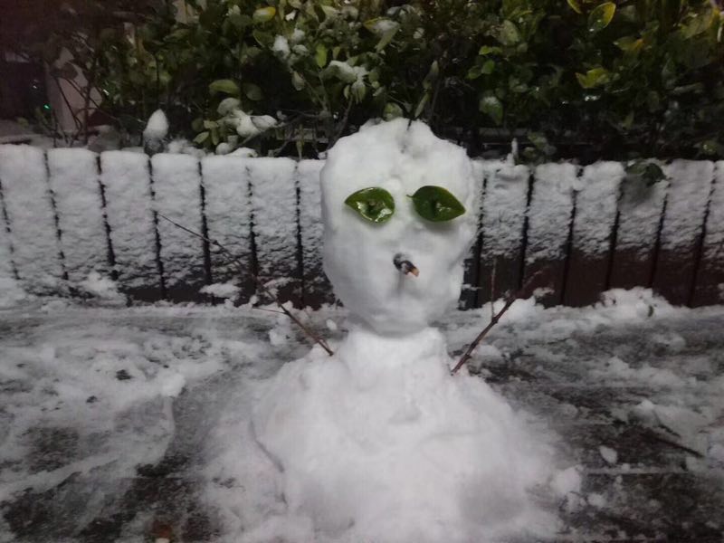 PHOTOS: Shanghai's Wackiest, Weirdest and Funniest Snowmen