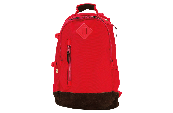 Men's red Visvim backpack