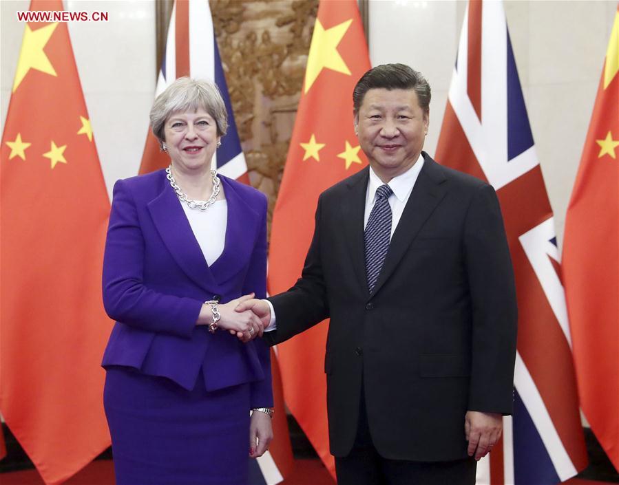 PHOTOS: UK PM Theresa May Visits Shanghai and Beijing