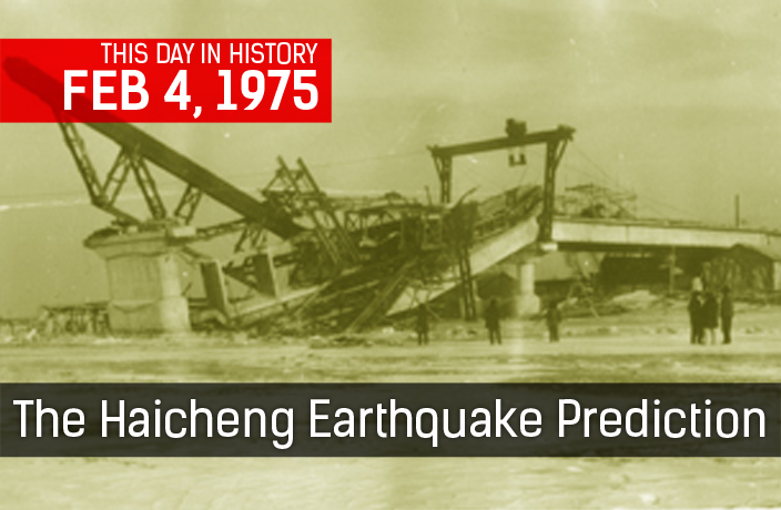 This Day in History: Haicheng Earthquake Prediction World First
