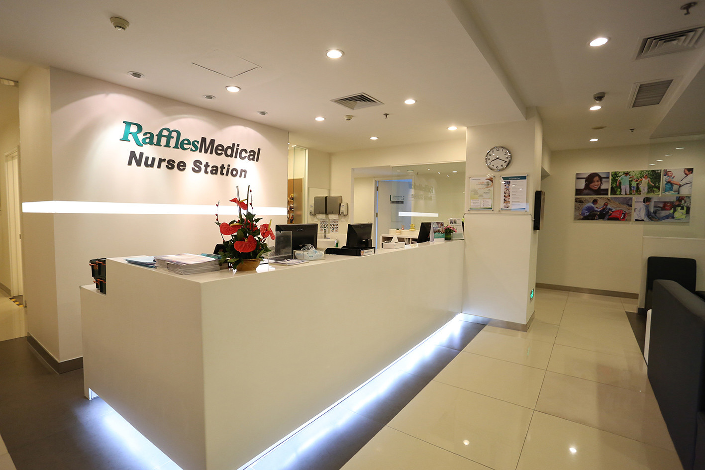 Raffles Medical. 