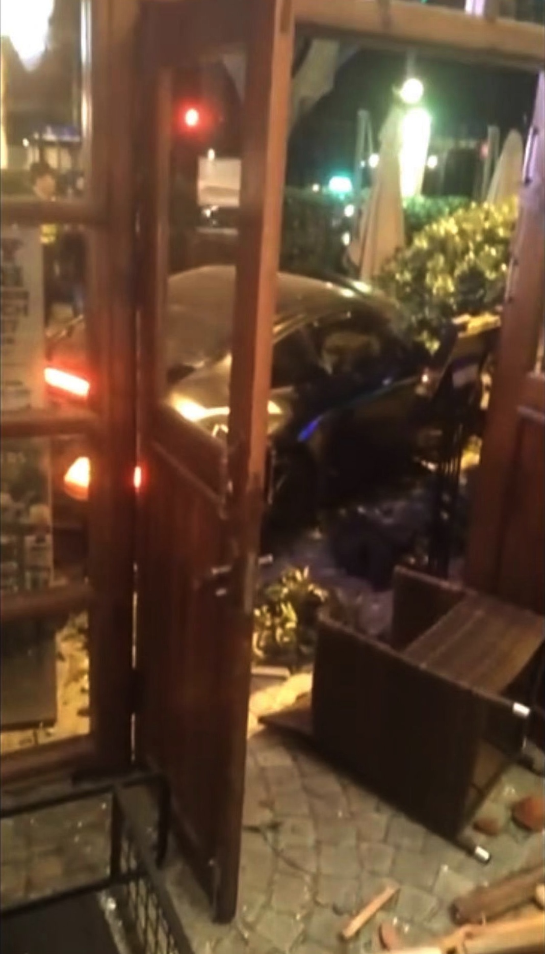 Porsche Crashes into Sasha's Garden in Downtown Shanghai