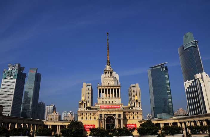 Shanghai Exhibition Center: The Palace of Sino-Soviet Friendship