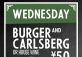 Wednesday Burger Night at The Camel 