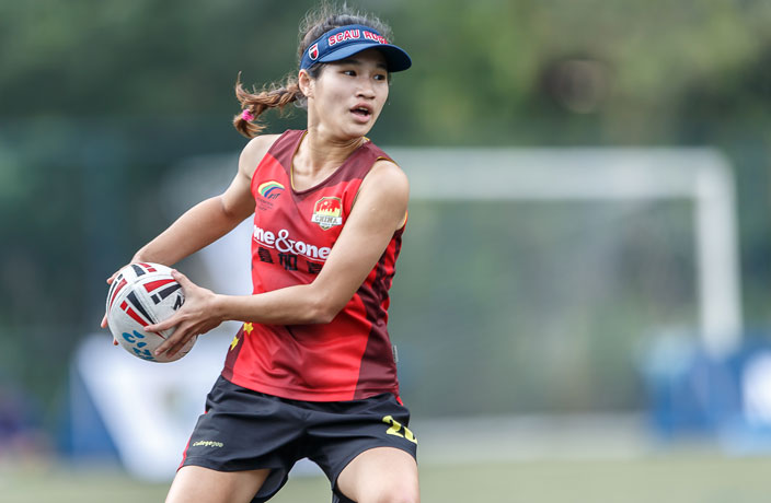 Guangzhou Players Represent China in Touch Rugby World Cup