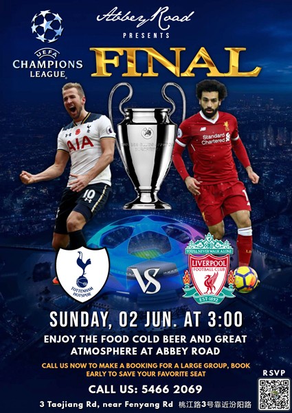 UEFA Champions League Final Live at 