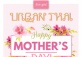 Celebrate Mother's Day at Urban Thai