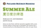 Bavarian Summer Ale at Paulaner Bräuhaus Shanghai