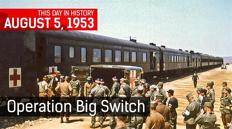 This Day In History: Korean War's Operation Big Switch
