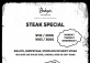 Steak Special at el Bodegon