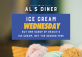 Ice Cream Wednesdays at Al's Diner