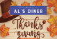 Thanksgiving Bonanza Plate at Al's Diner