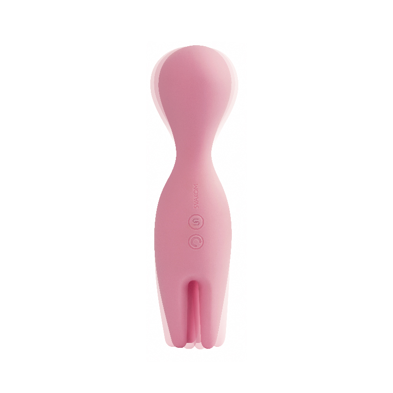 Nymph Three Finger Moving Vibrator with Round Head