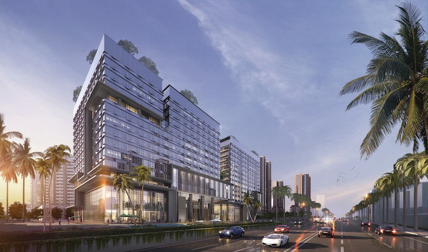 Rendering-of-the-Exterior-of-DoubleTree-by-Hilton-Shenzhen-Airport.jpg