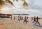 Dadonghai Beach Yoga with MOJO Fitness