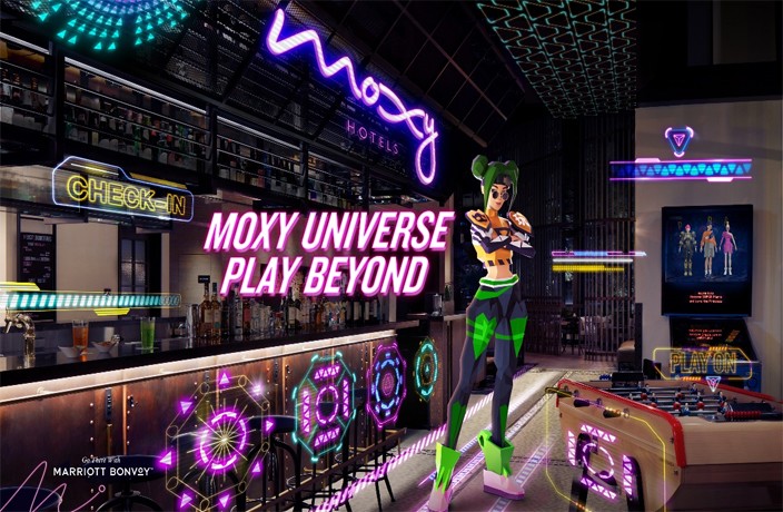 Moxi Universe, Play Beyond: AR Takes Off at Moxi Hotels