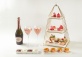 Pink Afternoon Tea set for 2 persons