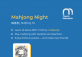 Feb 17 | Mahjong Night